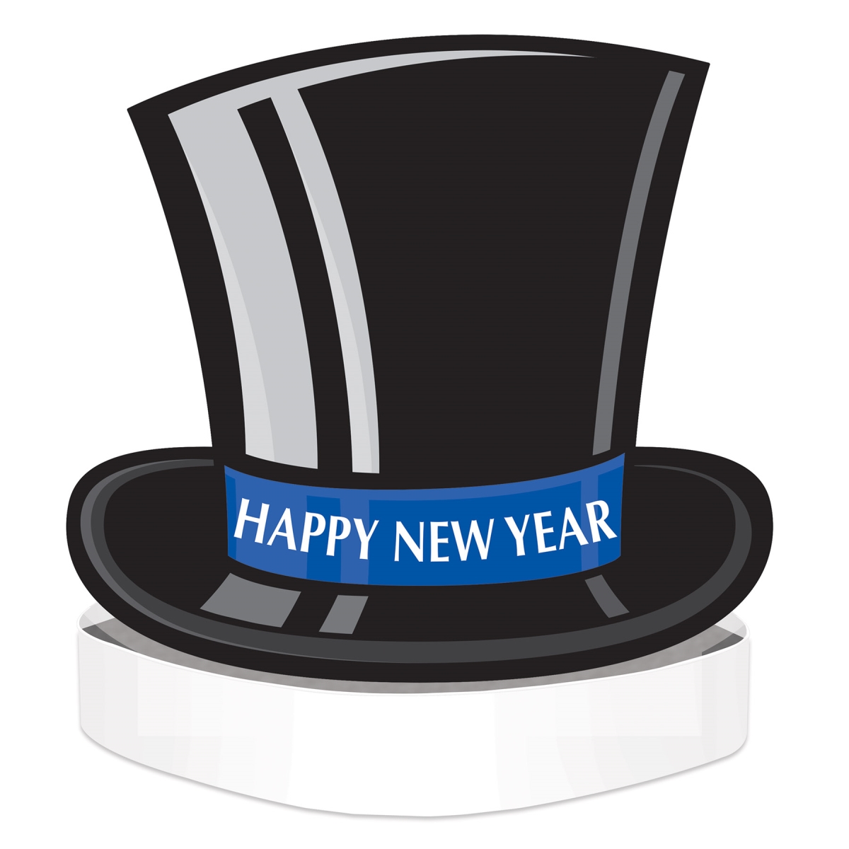 Picture of Beistle 80821 Happy   Year Top Hat Headband