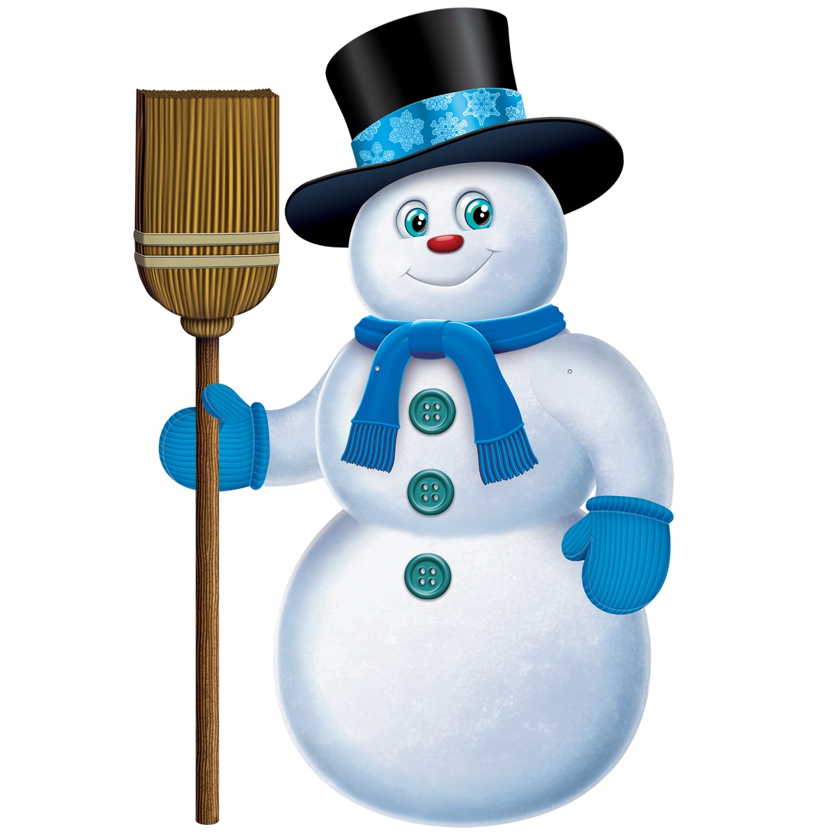Beistle 20128 Jointed Snowman Figures