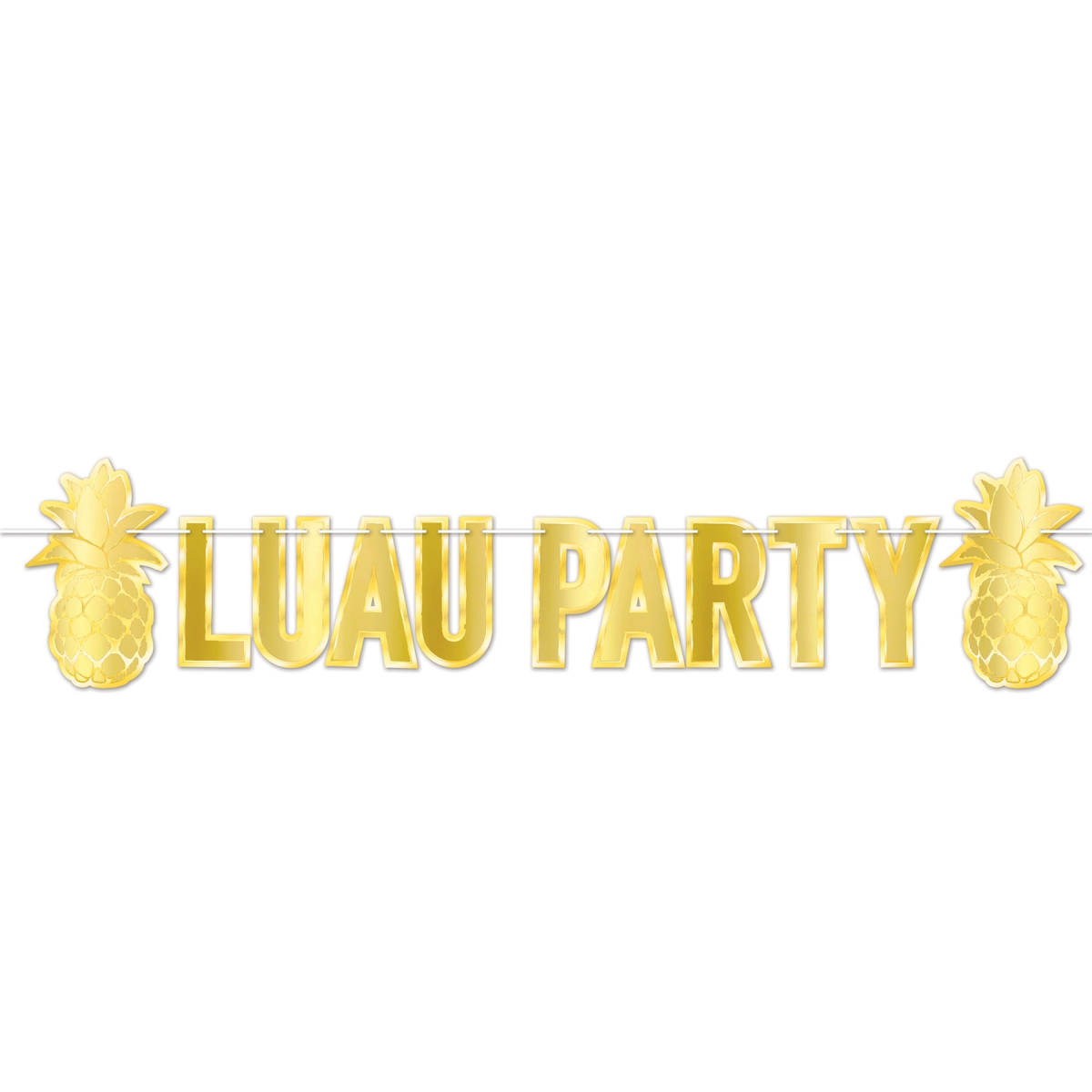 Picture of Beistle 56005 Luau Party Foil Streamer Banner