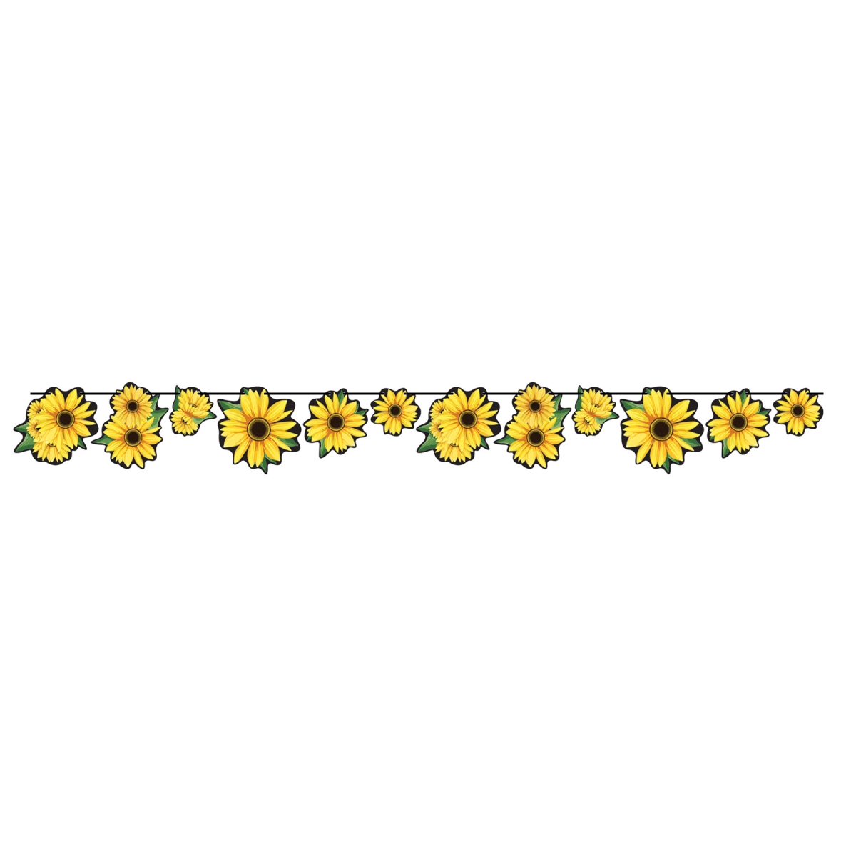 Picture of Beistle 56006 6.75 x 6 ft. Sunflower Party Streamer