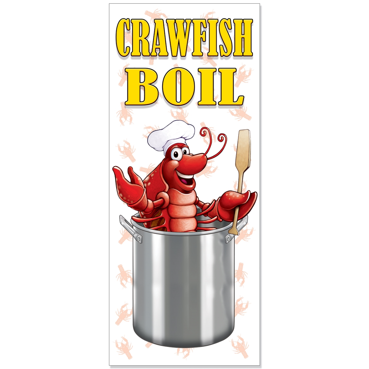 Picture of Beistle 56020 Crawfish Boil Door Cover Decorations