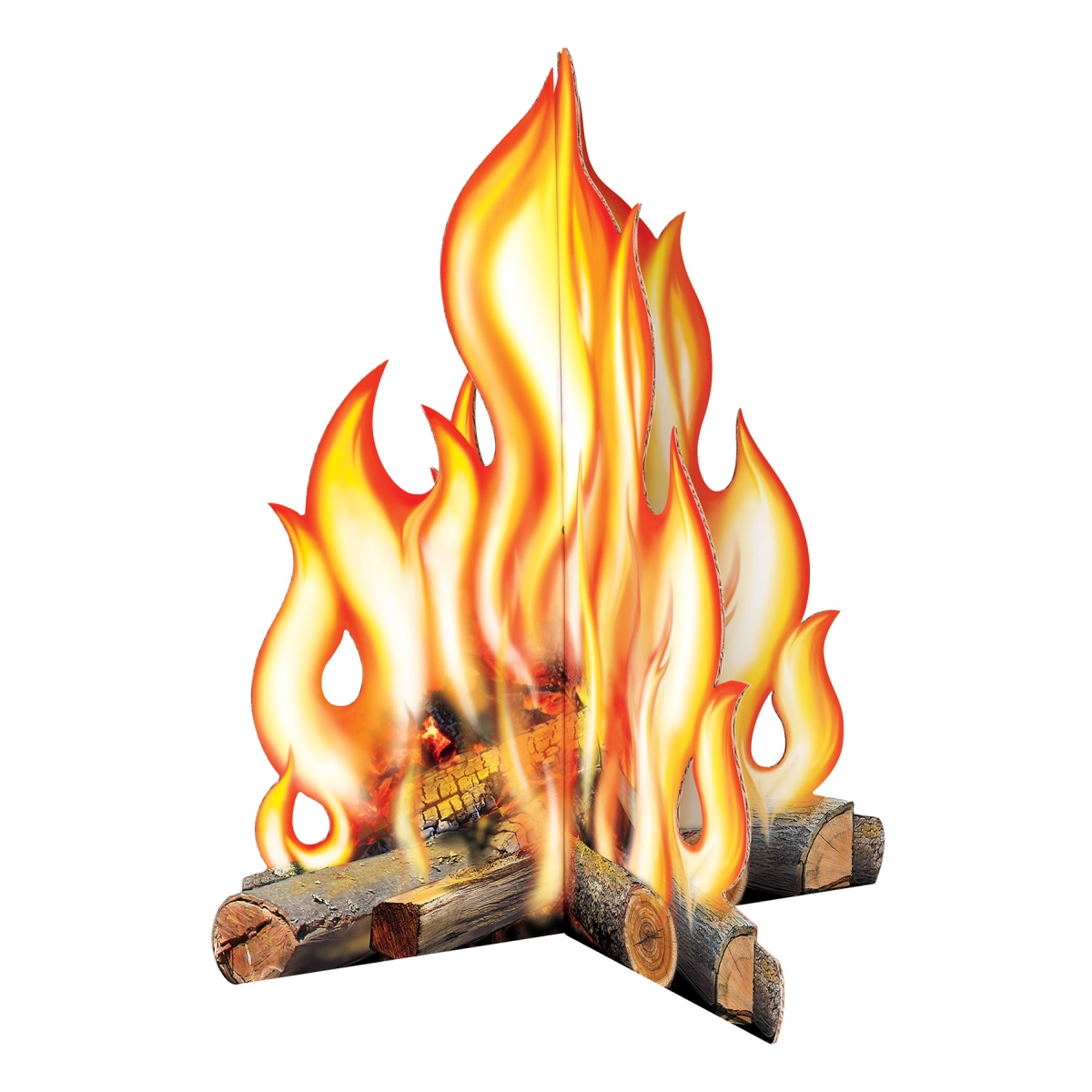 Picture of Beistle 56042 3-D Campfire Prop for Party Supplies