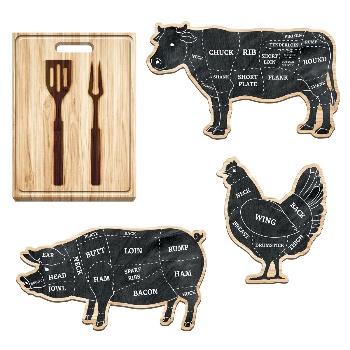 Beistle 56083 BBQ Cutouts for Party