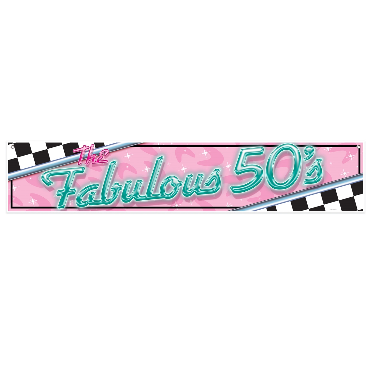 Picture of Beistle 56086 The Fabulous 50s Banner
