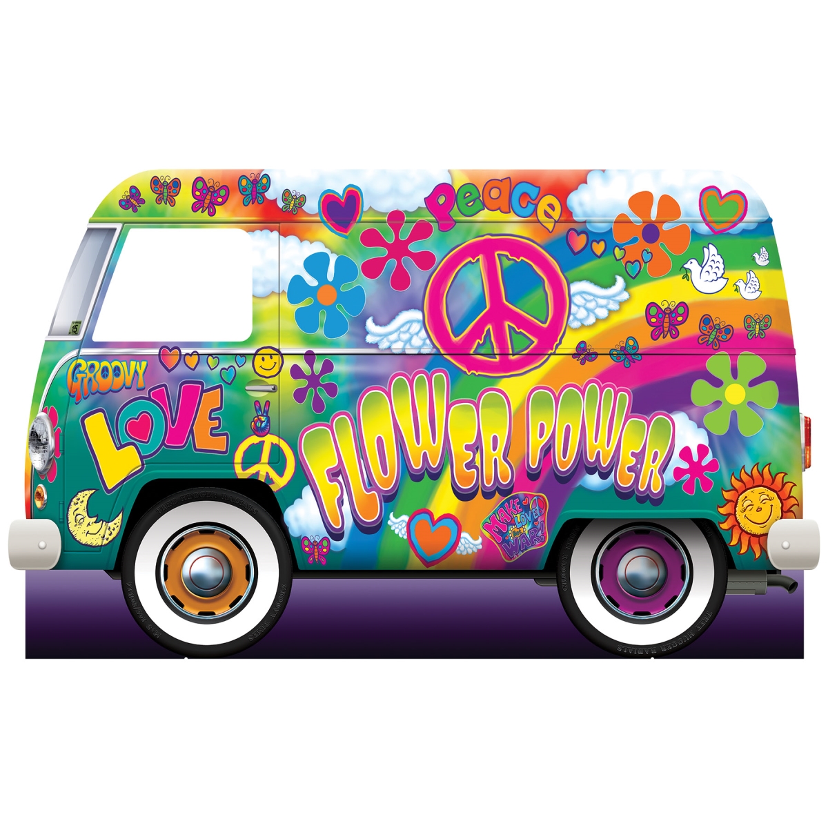 Picture of Beistle 56089 Hippie Bus Stand-Up