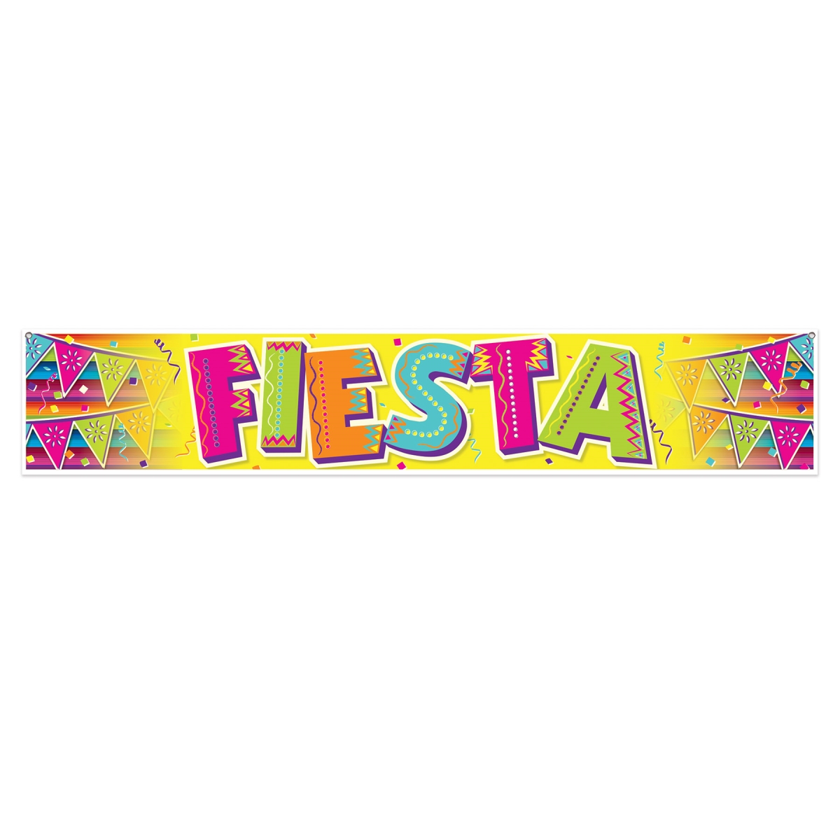 Picture of Beistle 56090 Wide Mexican Theme Fiesta Banner