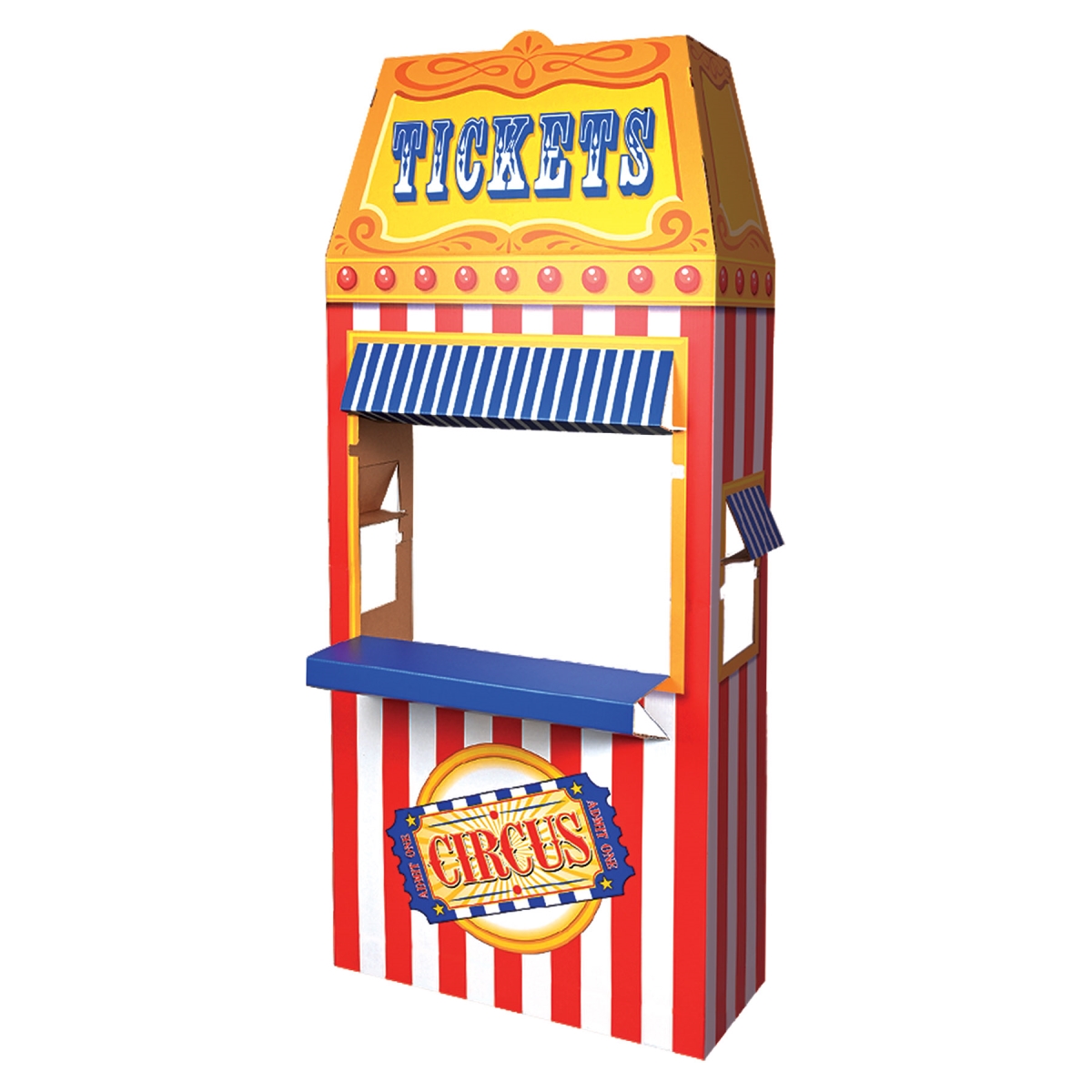 Picture of Beistle 56113 3-D Circus Ticket Booth Prop for Party Supplies