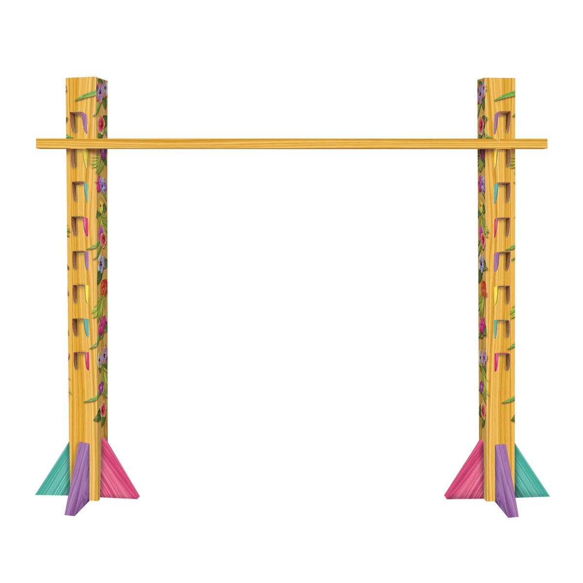 Beistle 56114 5 x 5 ft. 3-D Limbo Game Party Favor