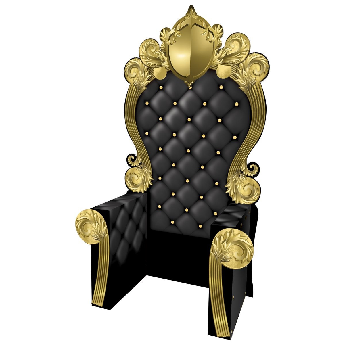 Picture of Beistle 56116-BK 3-D Prom Throne Prop for Party Supplies