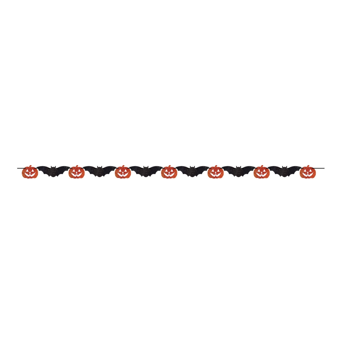 Picture of Beistle 786 Pumpkin & Bat Party Streamer