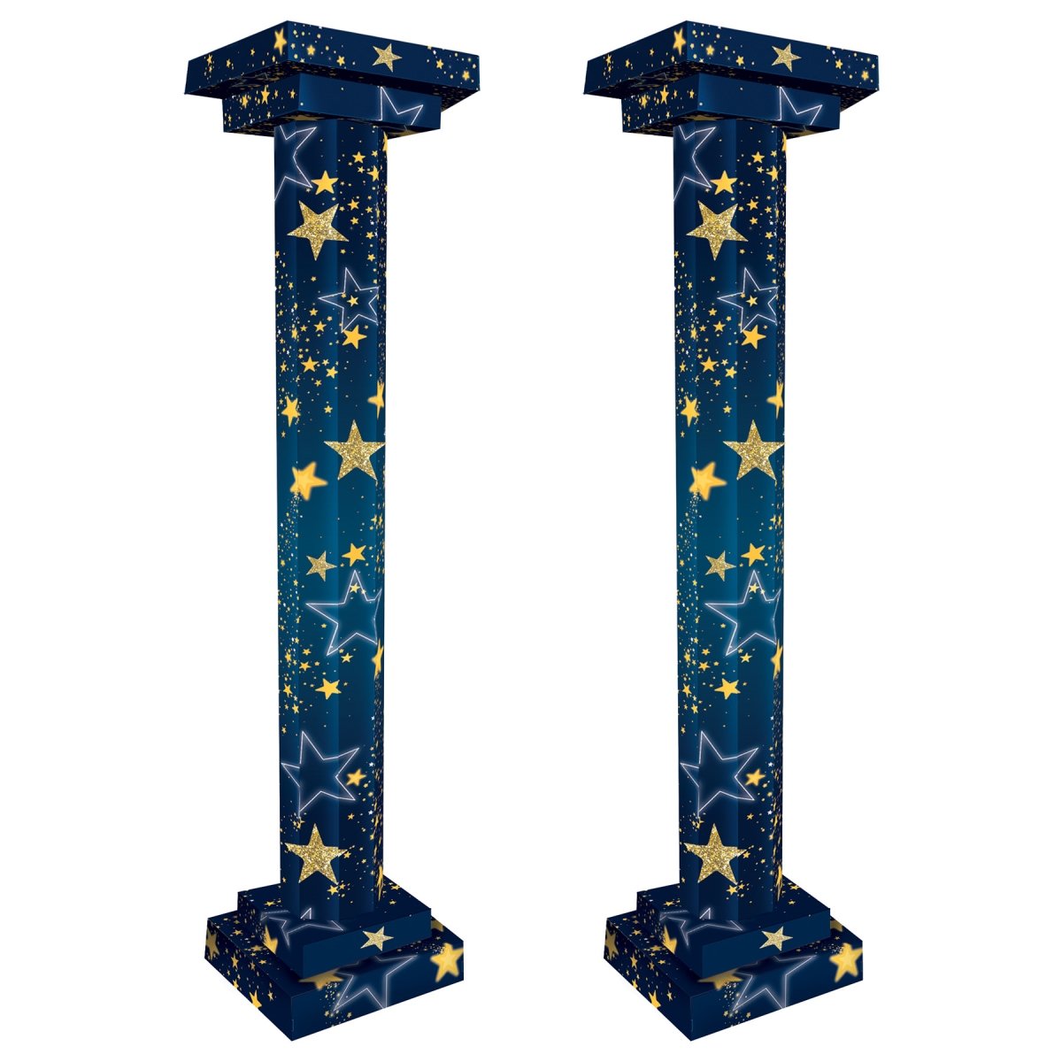 Picture of Beistle 56146 Starry Night 3-D Tall Column Prop for Party Supplies