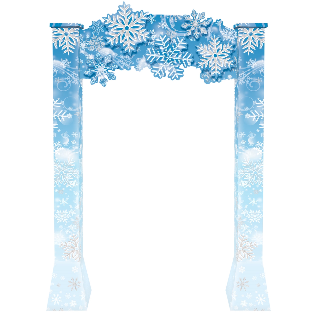Picture of Beistle 56228 Winter Wonderland 3-D Archway Prop for Party Supplies