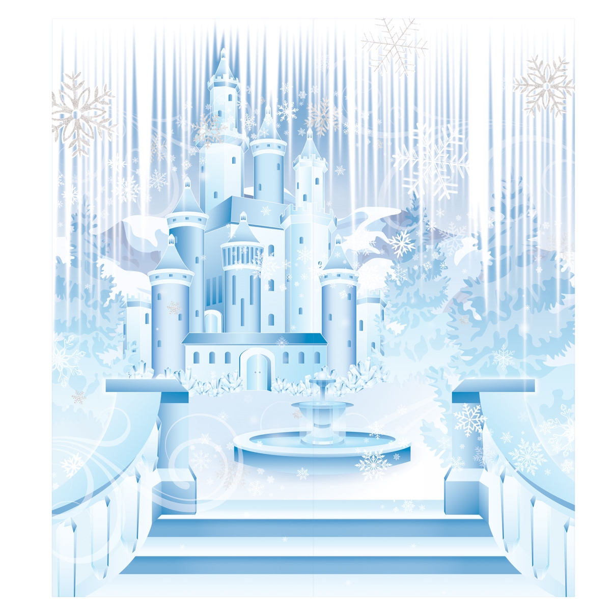 Picture of Beistle 56229 Winter Wonderland Photo Prop for Party Supplies