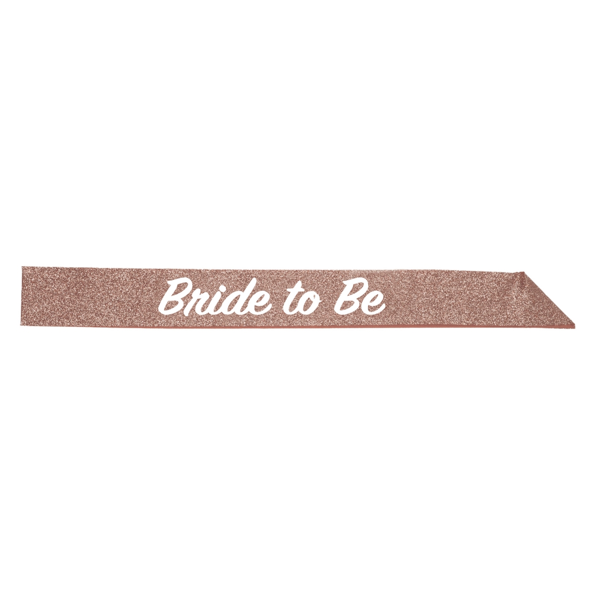 Beistle 66508 Bride to Be Glittered Sash Cutout - Pack of 12