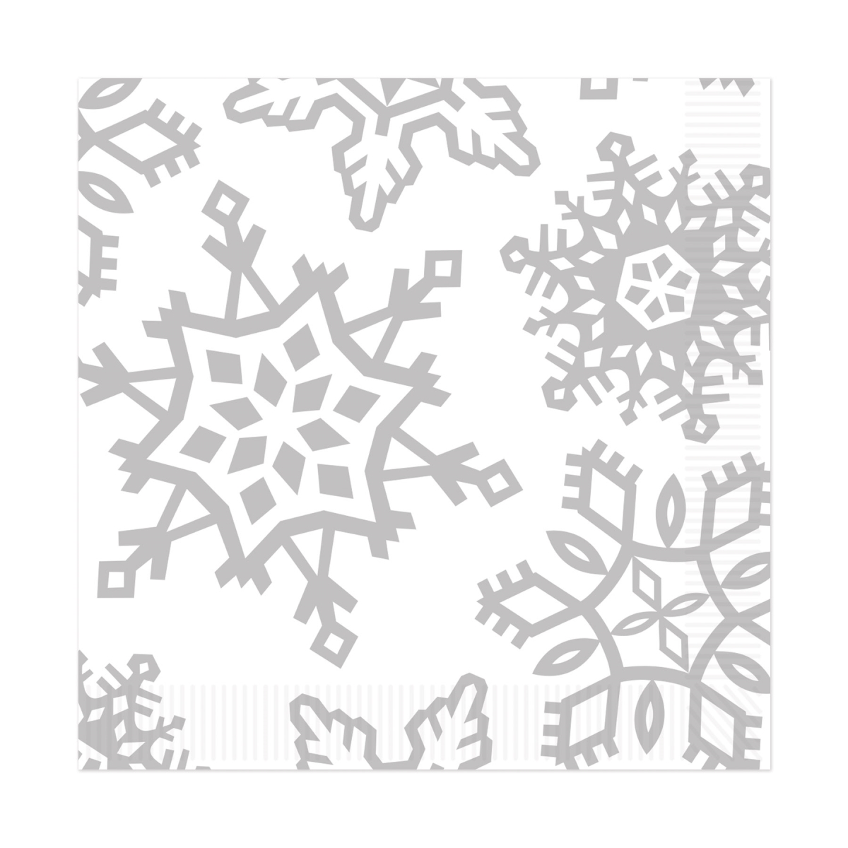 Picture of Beistle 20916 Snowflake Luncheon Napkins - Pack of 12