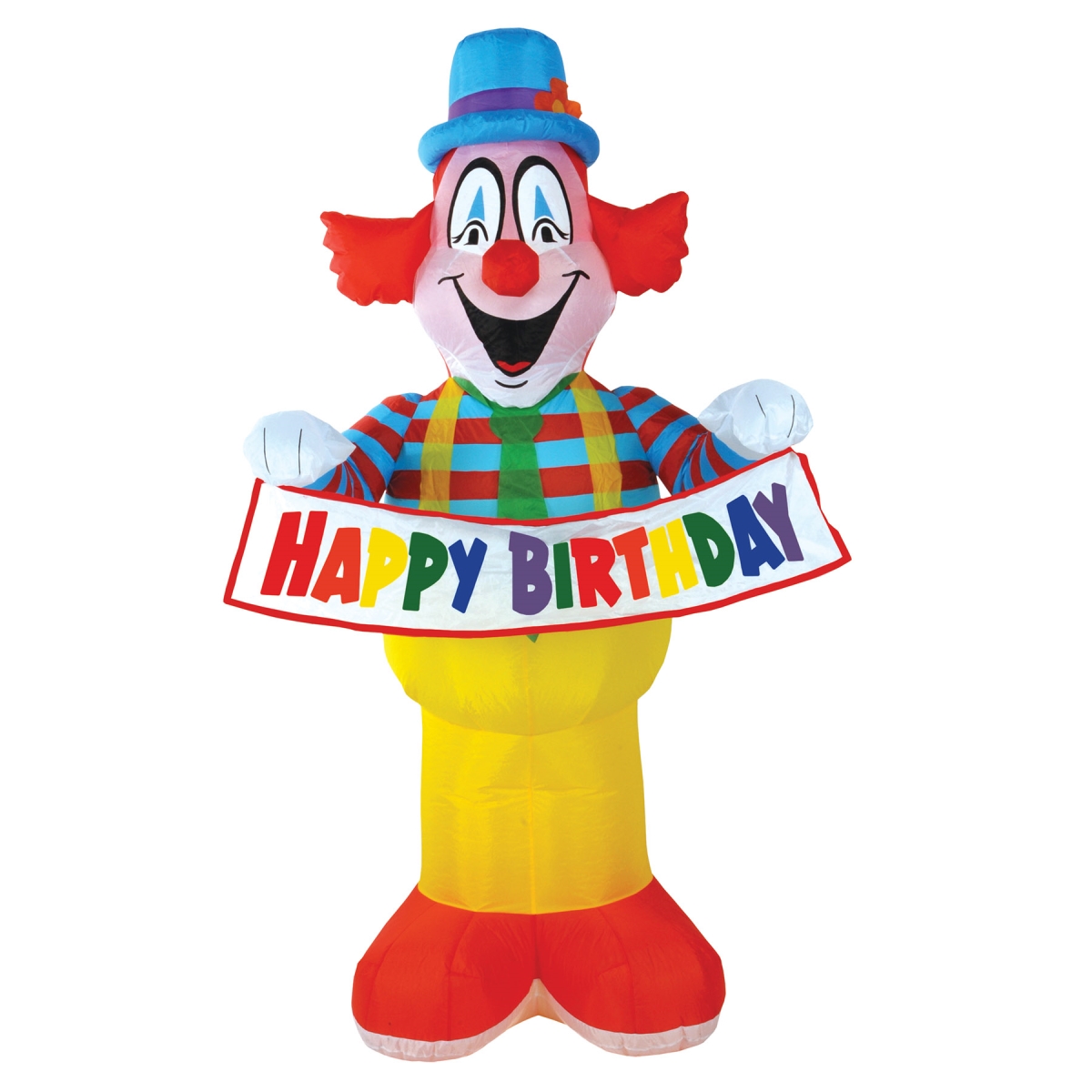 Picture of Beistle S100477 Jumbo Happy Birthday Inflatable Clown - Pack of 12