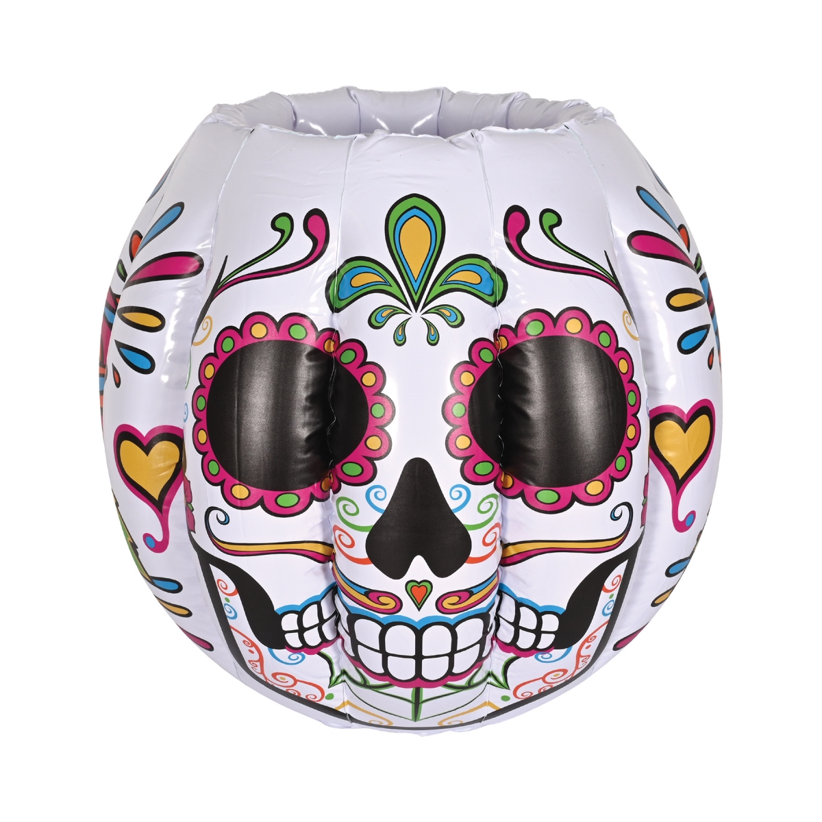 Picture of Beistle 461 Inflatable DOD Sugar Skull Cooler Figures - Pack of 12