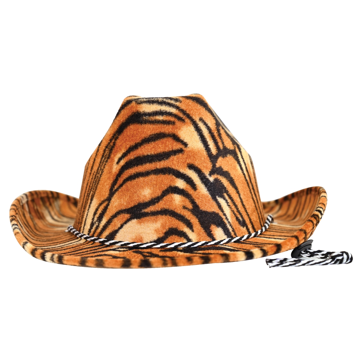 Beistle 60988 Tiger Print Cowboy Hat - Pack of 12