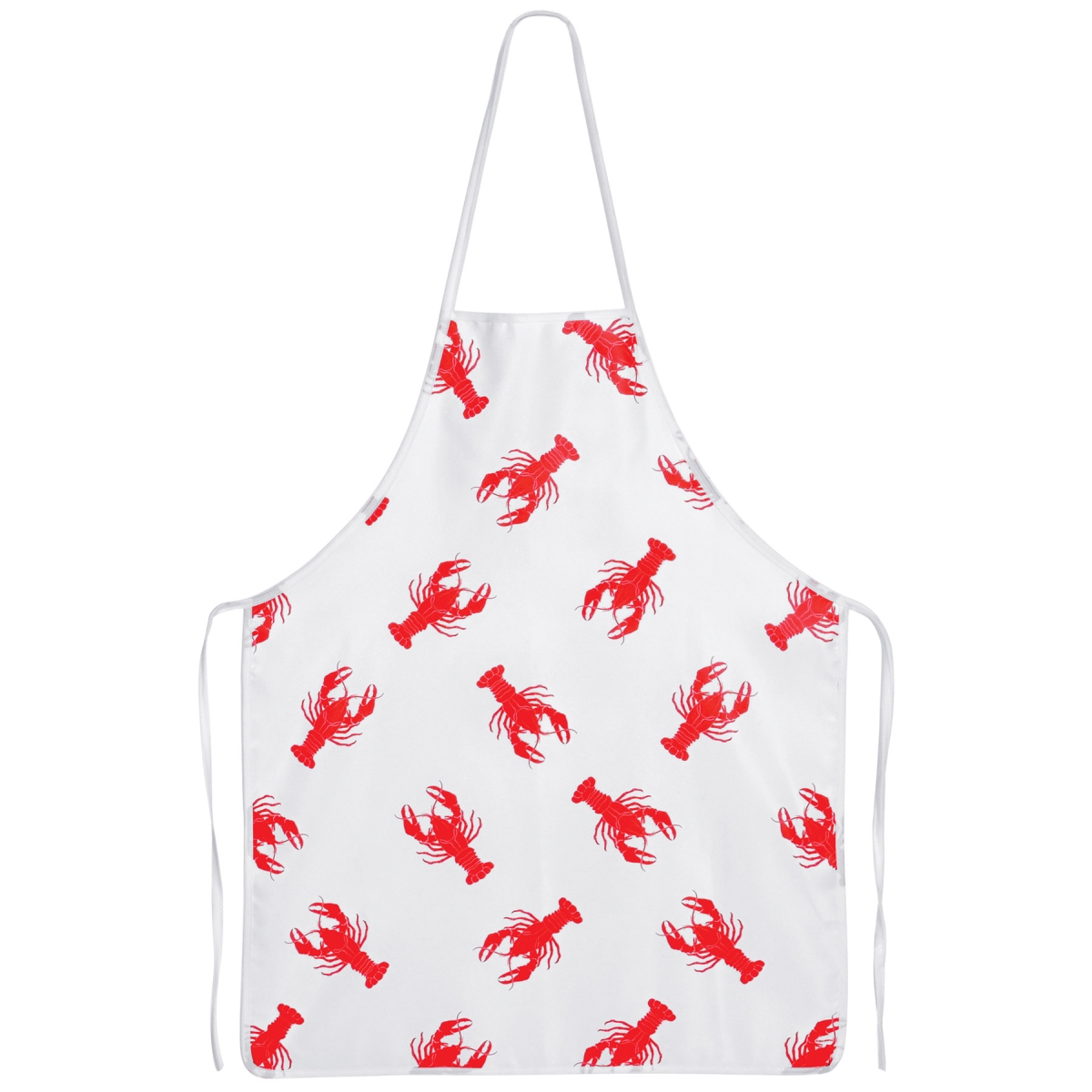 Picture of Beistle 56256 Crawfish Fabric Novelty Apron - Pack of 12