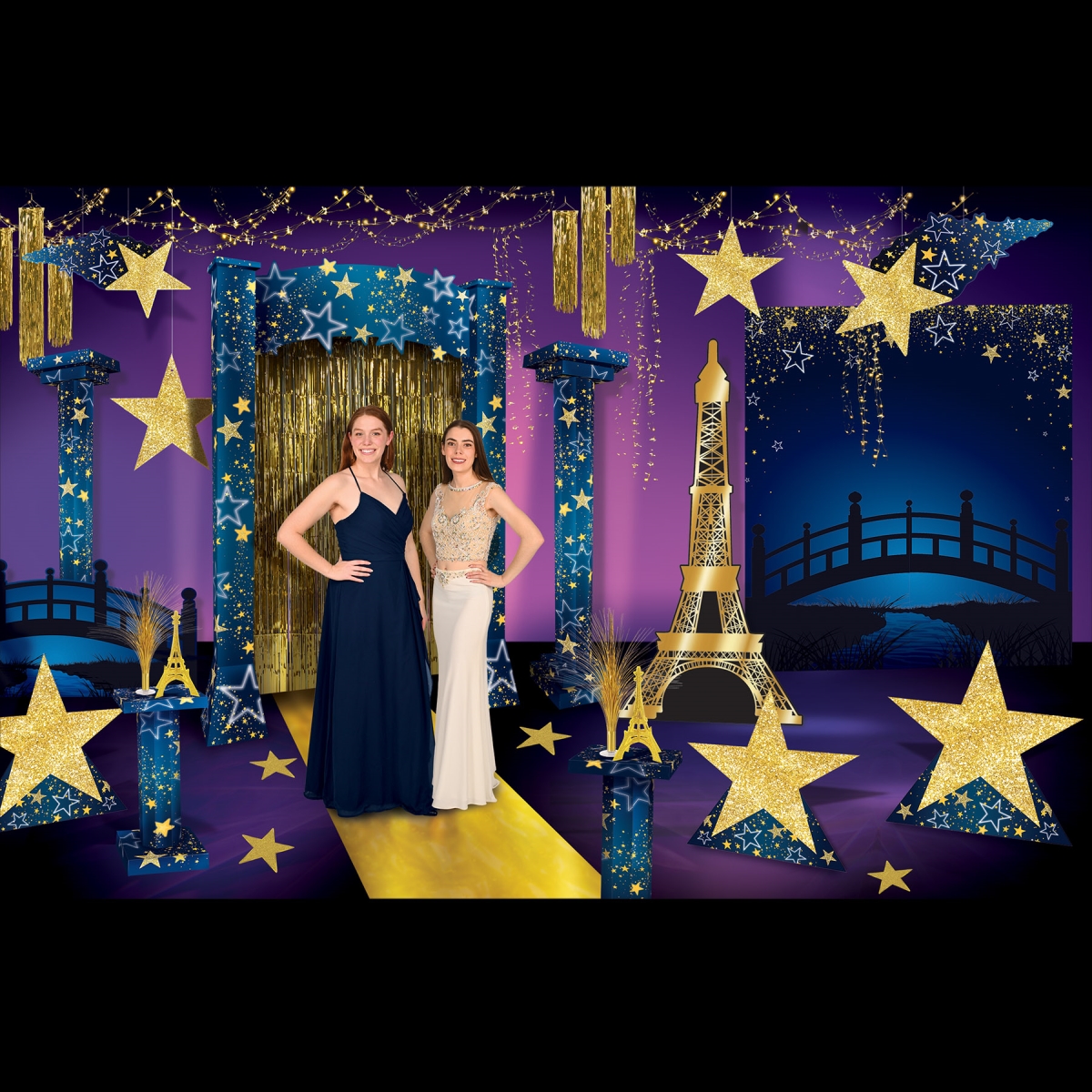 Picture of Beistle 56165 Paris Prom Kit - Pack of 12