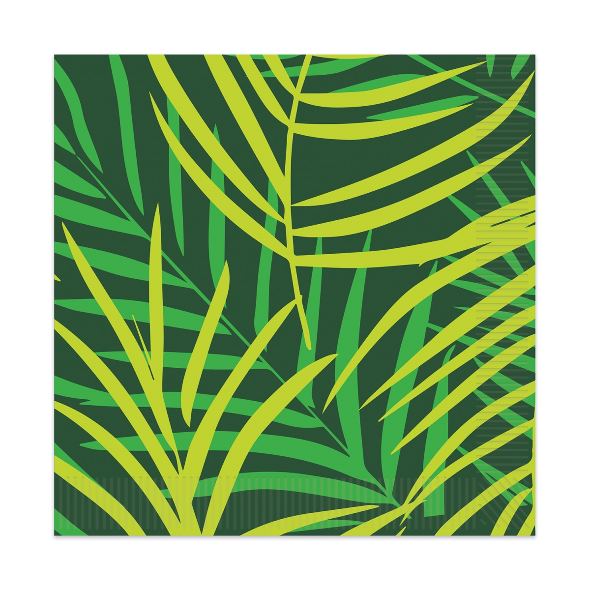 Picture of Beistle 53855 Palm Leaf Luncheon Napkins - Pack of 12