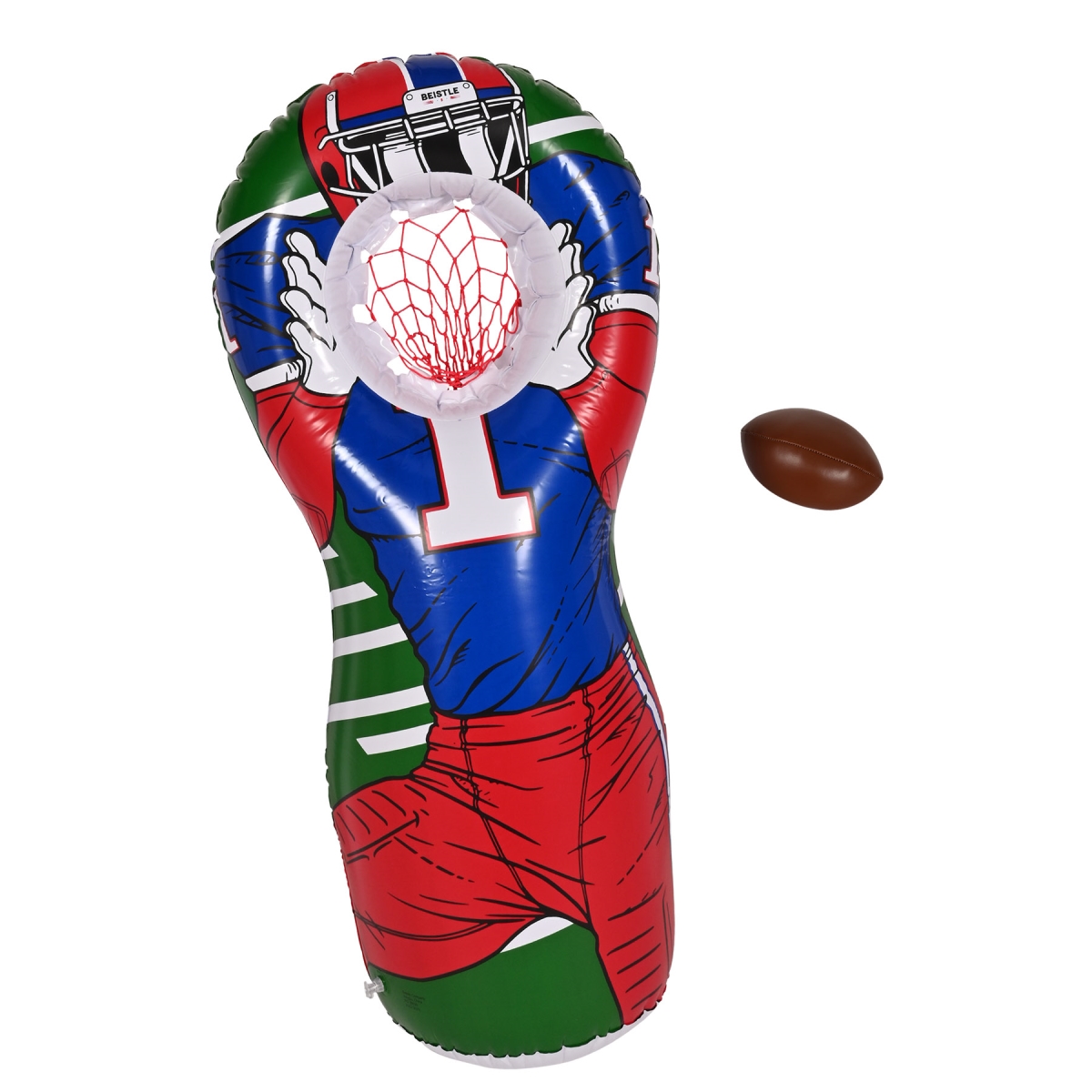 Beistle 56188 Inflatable Football Player Target Game - Pack of 12