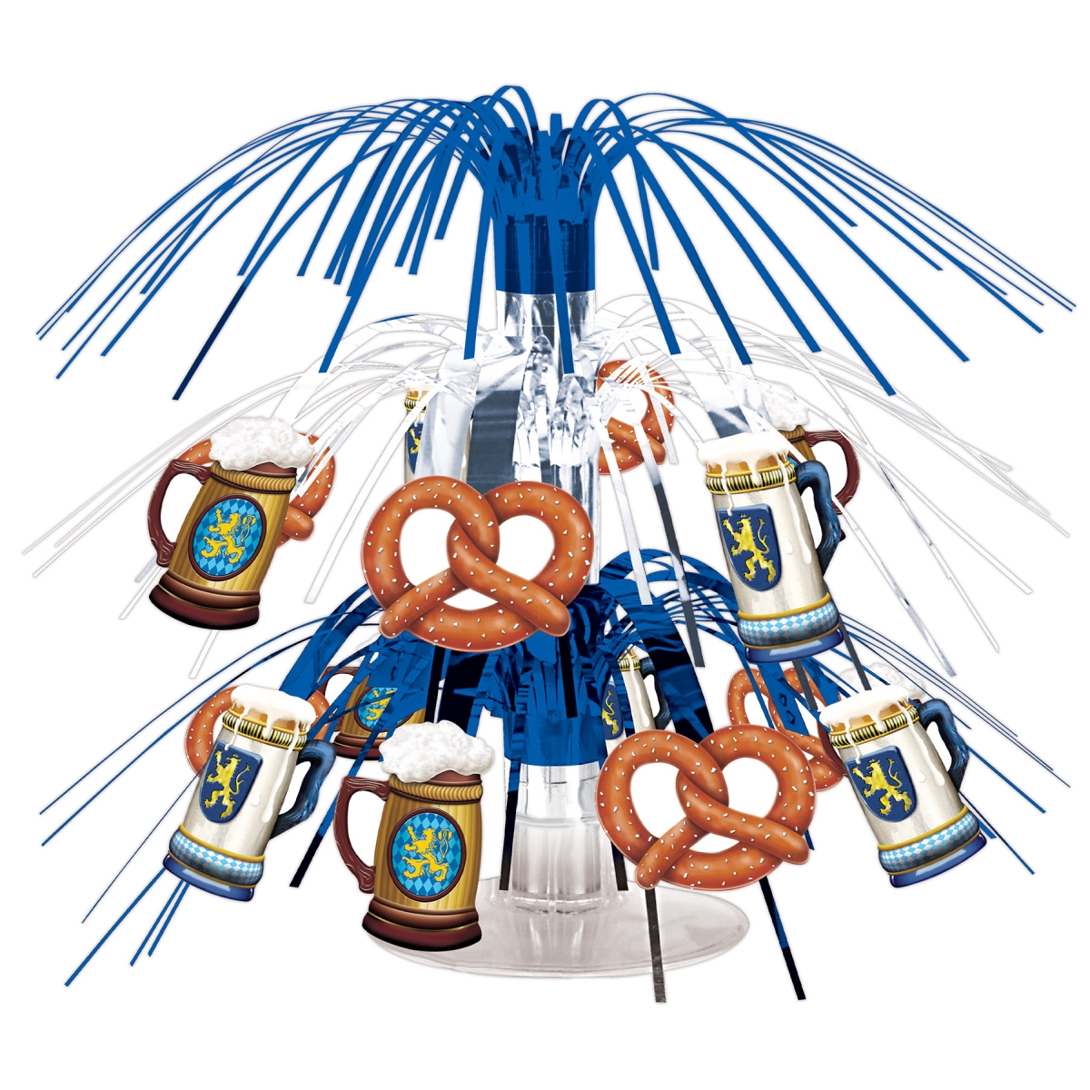 Picture of Beistle 56211 7.5 in. Oktoberfest Mini Cascade Centerpiece for Party Supplies - Pack of 12