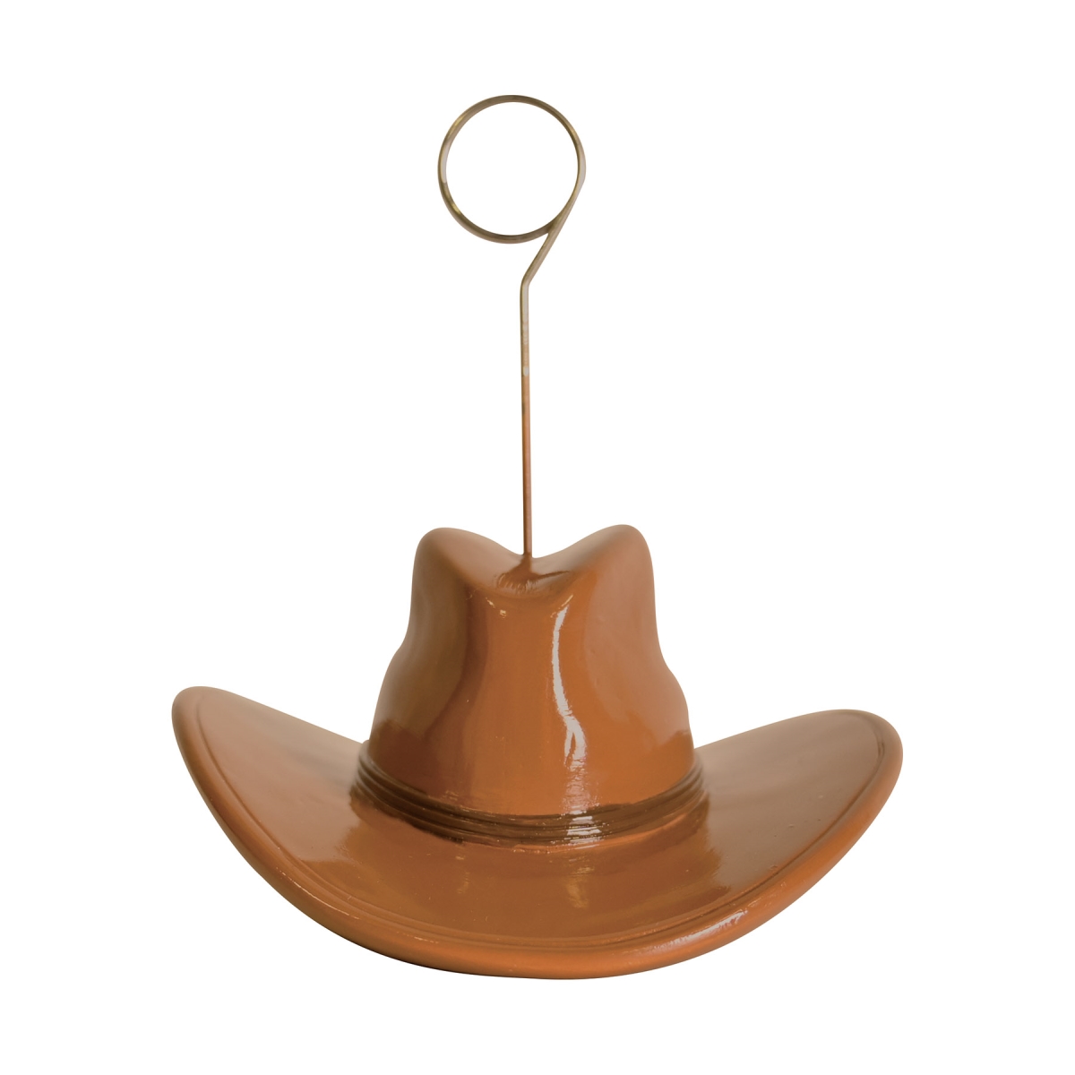 Picture of Beistle 56418 6 oz Cowboy Hat Photo & Holder Balloon - Pack of 12