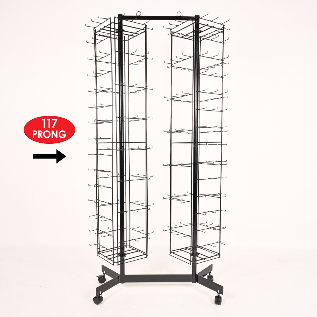 Beistle AC-36A Empty 117-Prong Double Spinner Rack 1 Party Kit - Pack of 12