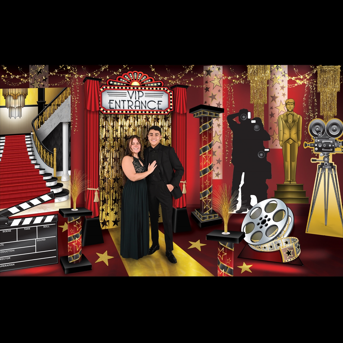 Picture of Beistle 56168 Red Carpet Prom Kit - Pack of 12