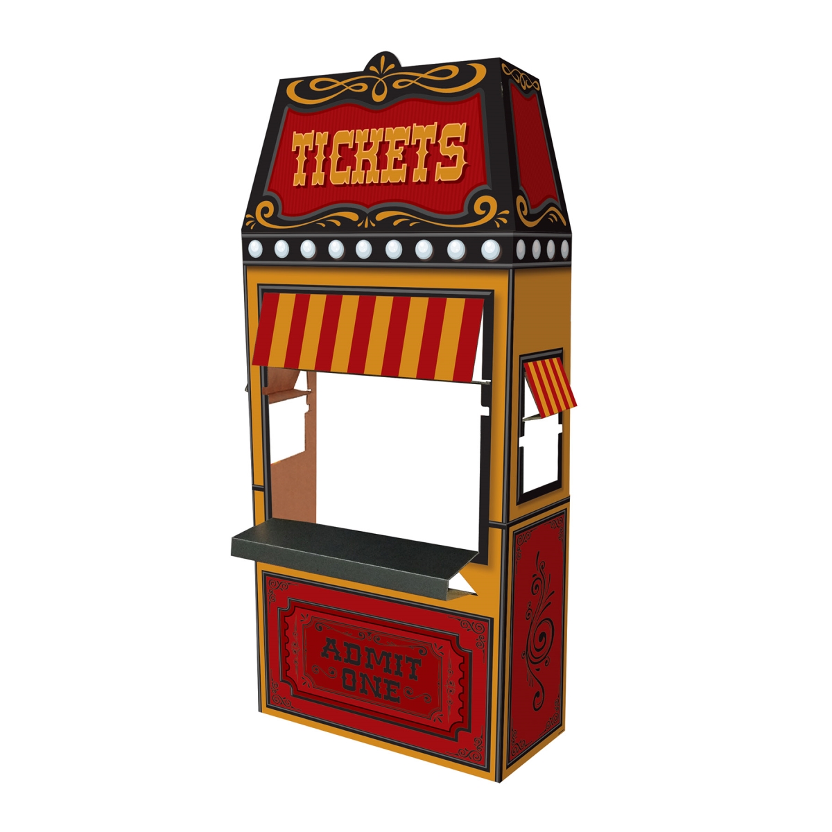 Picture of Beistle 56274 3-D Ticket Booth Prop for Party Supplies - Pack of 12