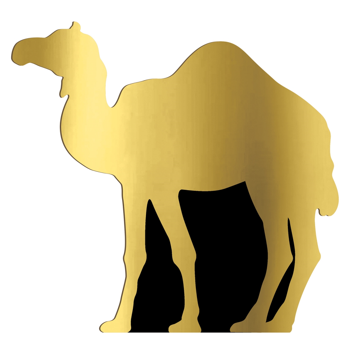 Picture of Beistle 56449 Camel Easel Attached Stand-Up - Pack of 12