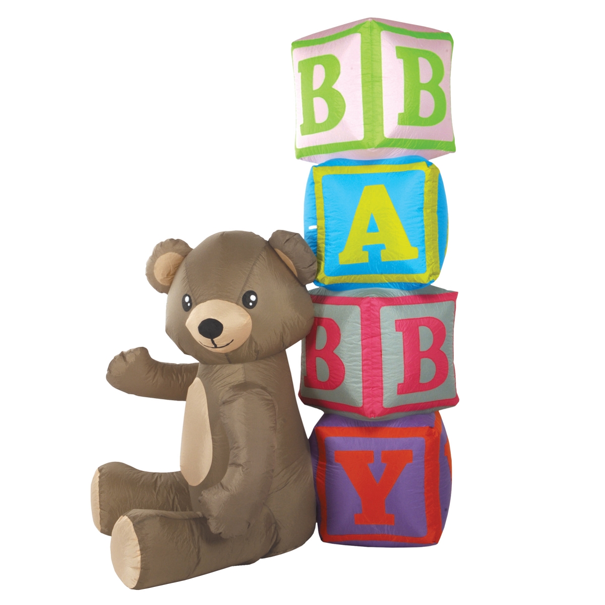 Picture of Beistle S100491 Jumbo Bear & Blocks Inflatable - Pack of 12