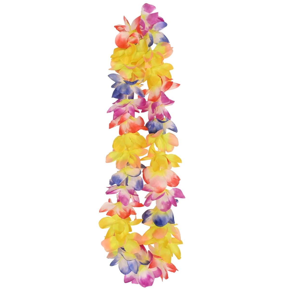 Picture of Beistle 66289 40 in. Sunrise Hawaiian Lei Costume&#44; Multi Color - Pack of 12