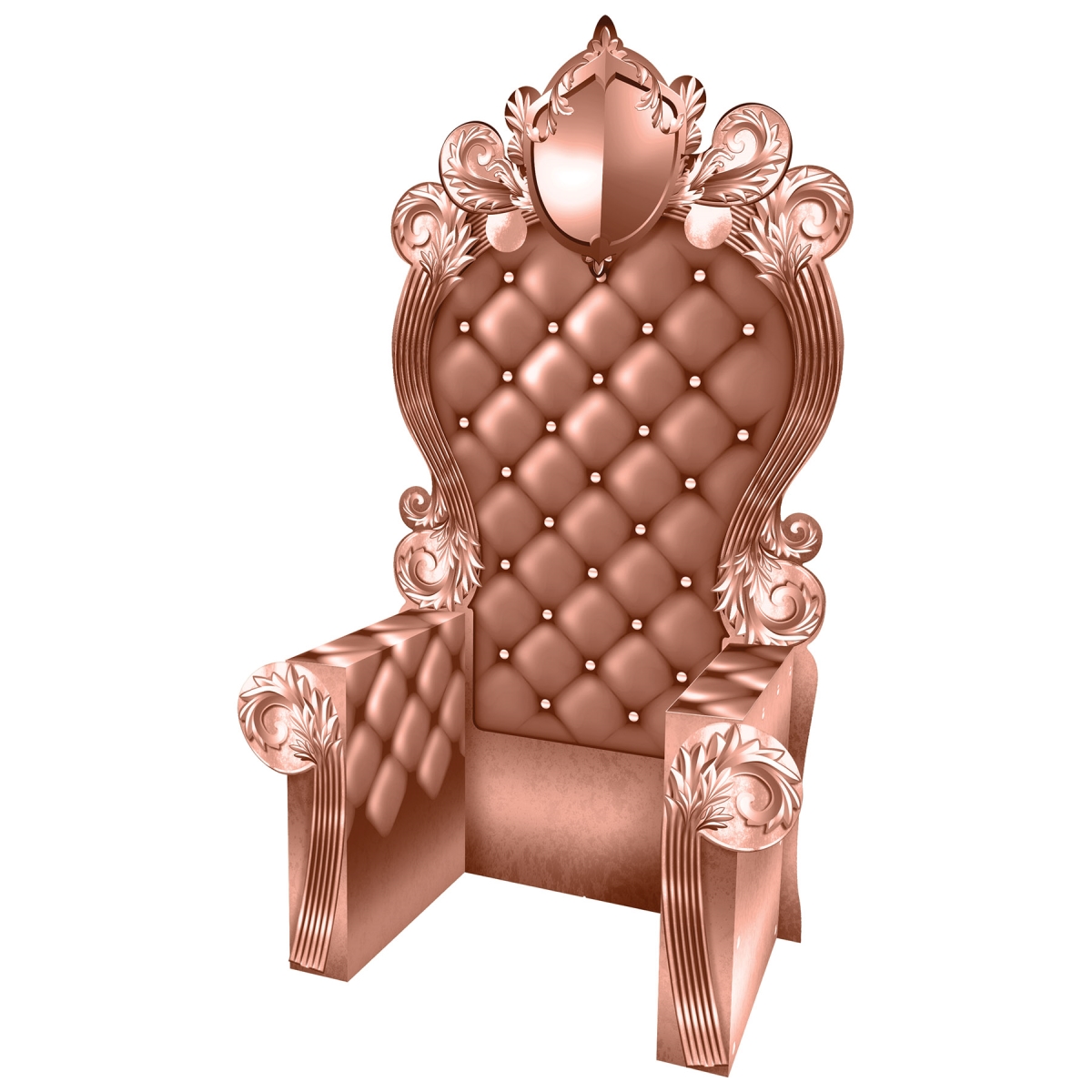 Picture of Beistle 56116RSEGD 3-D Prom Throne Prop for Party Supplies - Pack of 12
