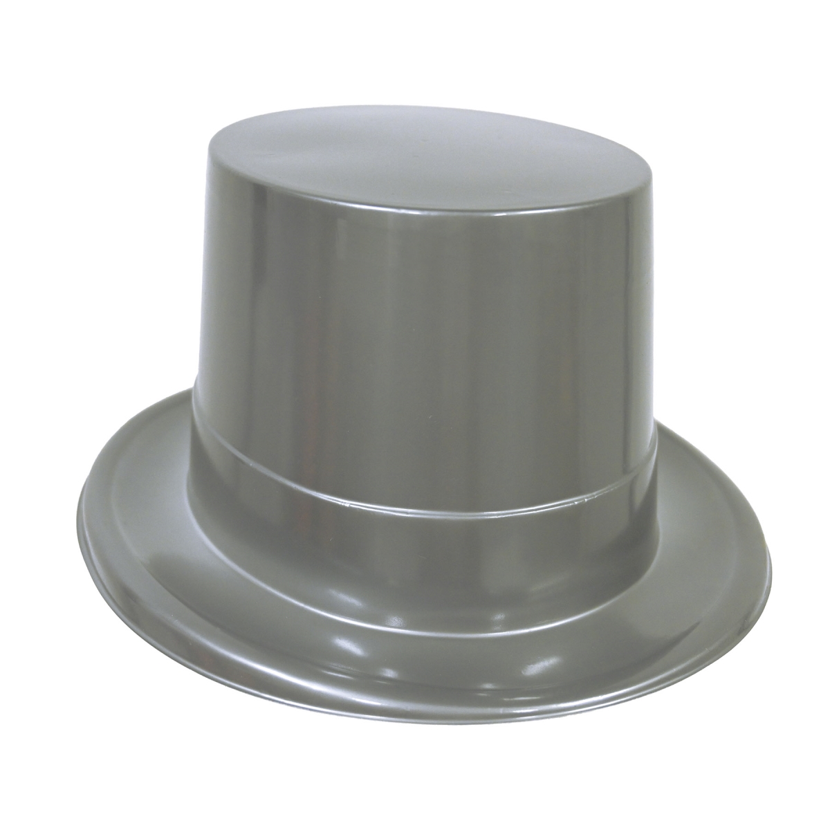 Beistle 66624-S Silver Plastic Topper - Pack of 12