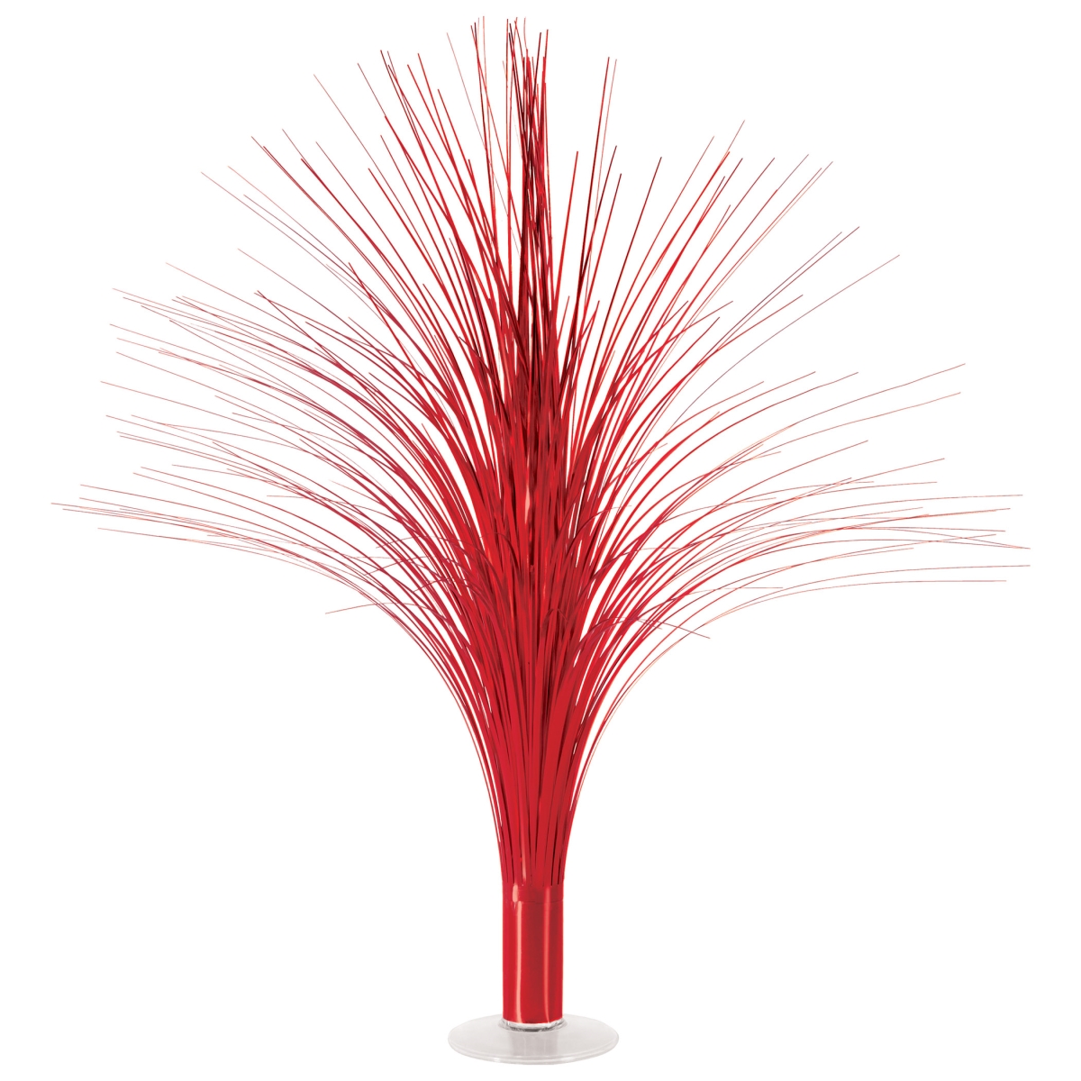 Picture of Beistle 53929-R 19 in. Metallic Spray Centerpiece&#44; Red - Pack of 6