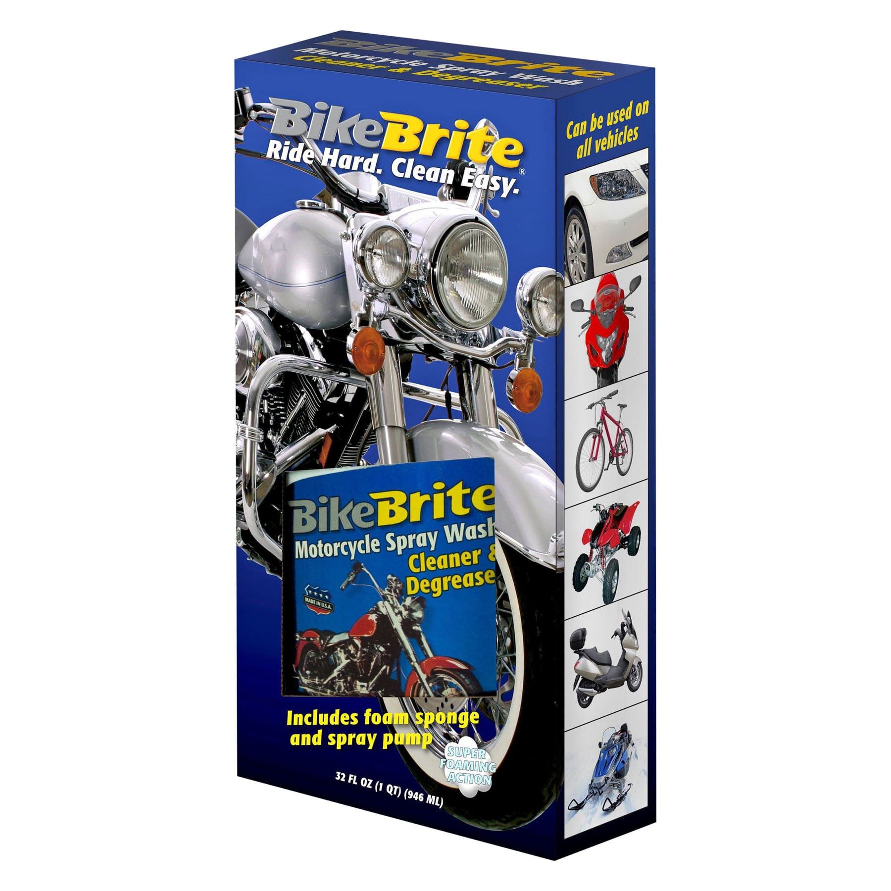 Bike Brite MC44K Motorcycle Spray Wash Kit&#44; 32 fl. oz