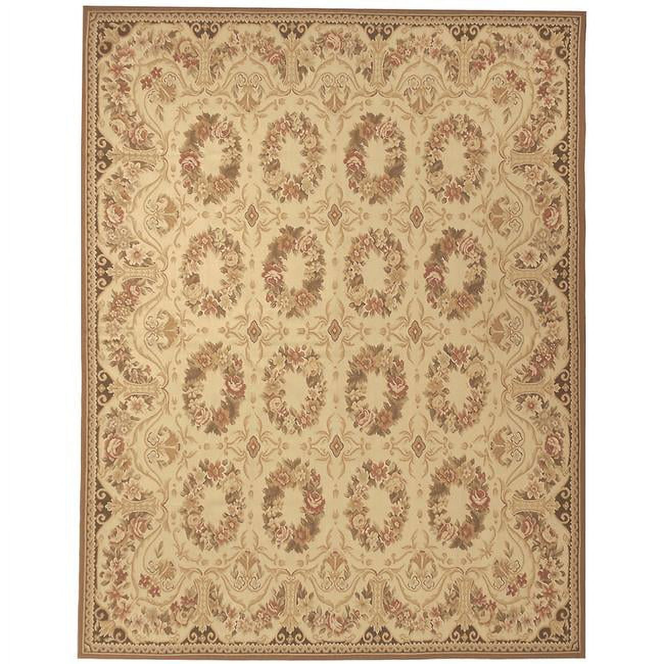 Bayonne Flat Woven Area Rug - Cream - 8 x 10 ft.