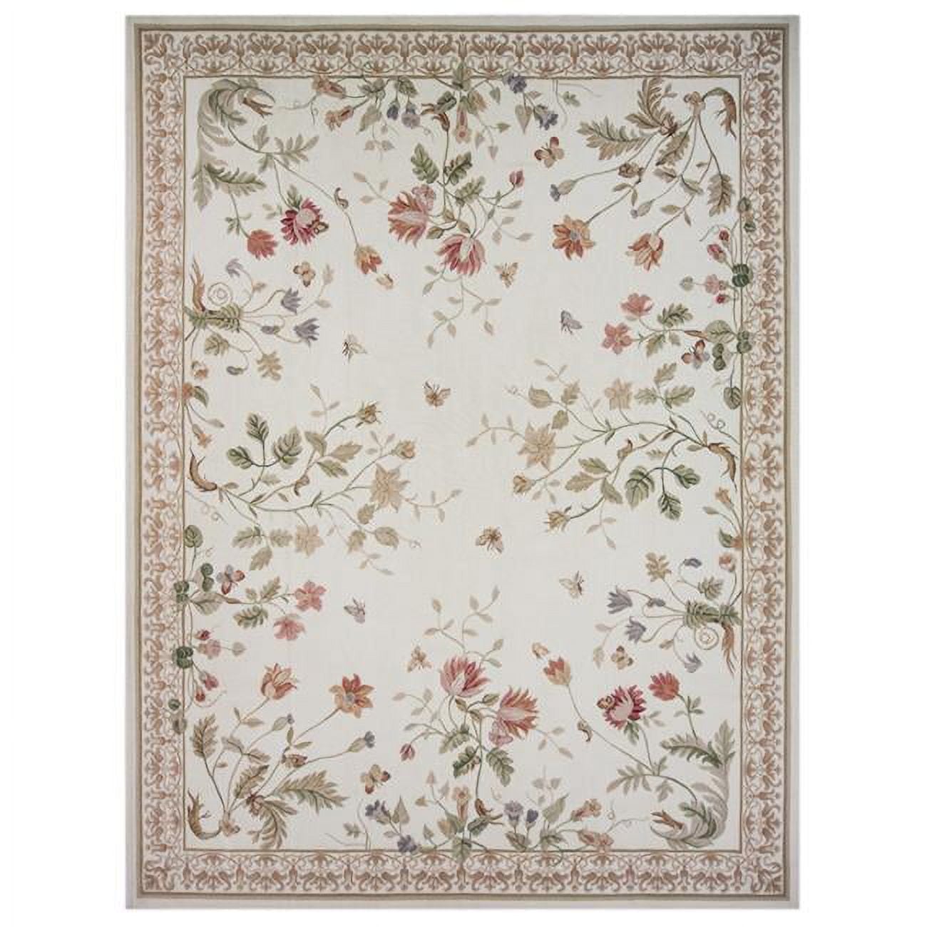 4 x 6 ft. Valence Flat Woven Area Rug - Ivory