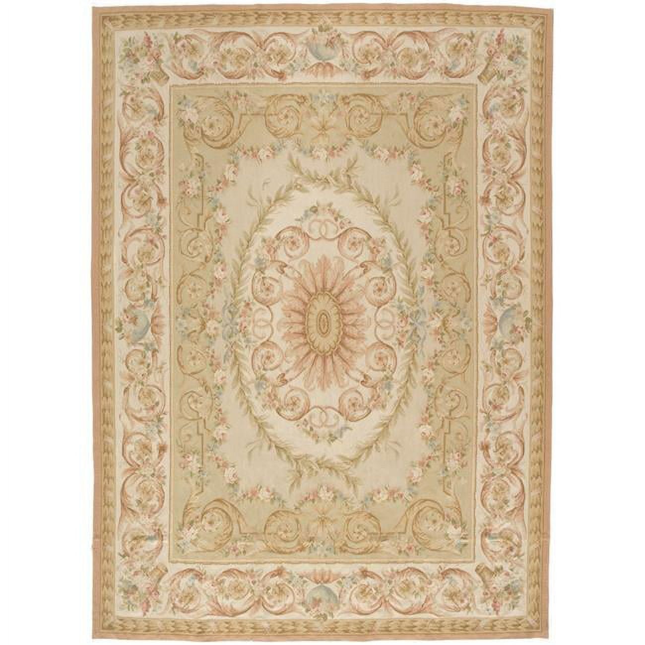 8 x 10 ft. Caen Flat Woven Area Rug - Light Green