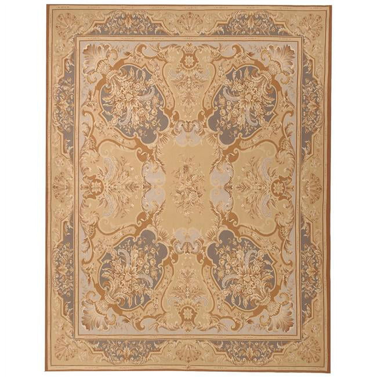 6 x 9 ft. Etien Flat Woven Area Rug - Ivory & Blue