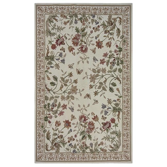 6 x 9 ft. Valence Flat Woven Area Rug - Light Green