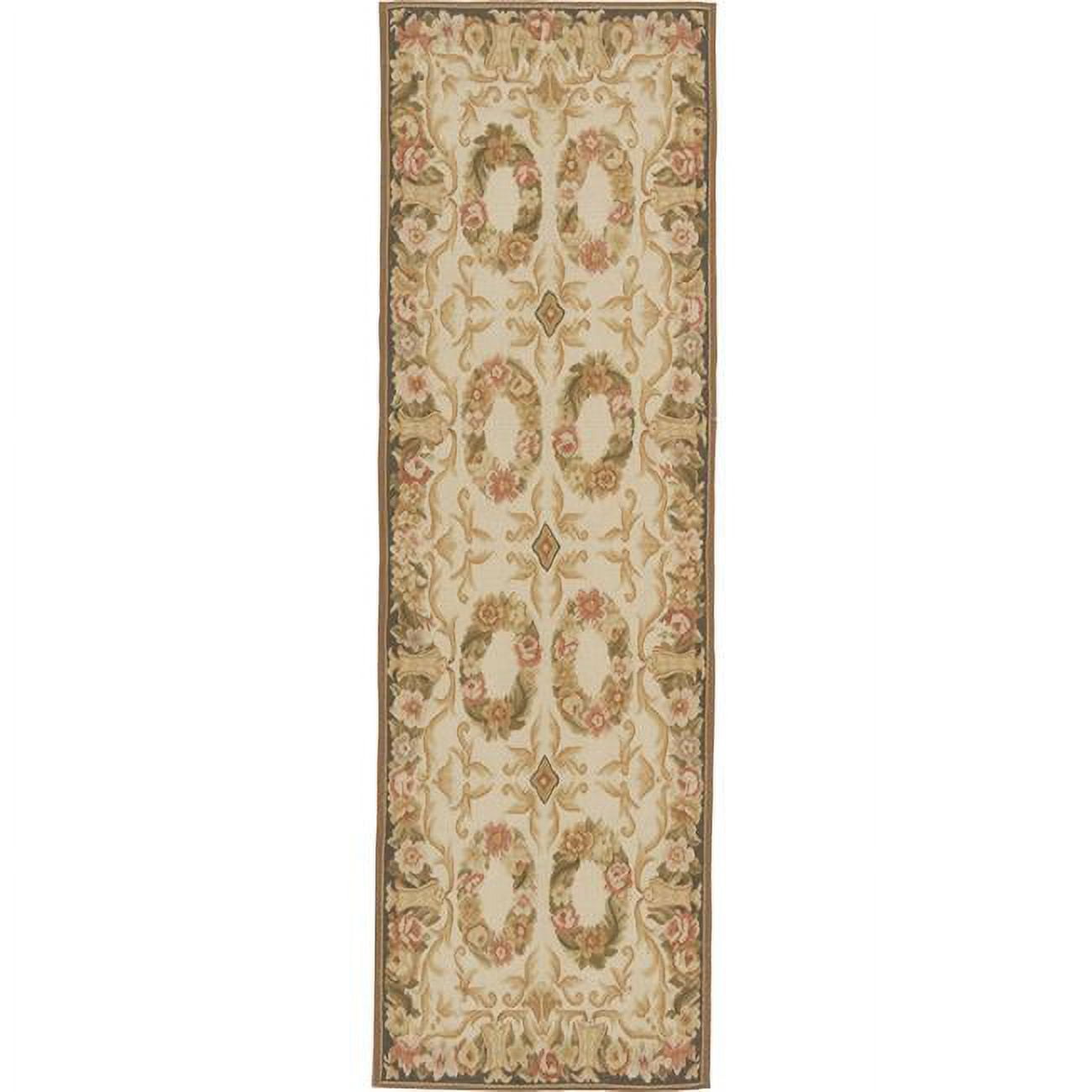 Bayonne Flat Woven Area Rug - Cream - 2 ft. 6 in. x 12 ft.