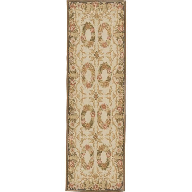 Bayonne Flat Woven Area Rug - Cream - 3 ft. 6 in. x 12 ft.