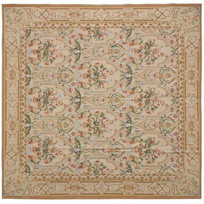 12 x 12 ft. Savoie Flat Woven Square Area Rug - Cream