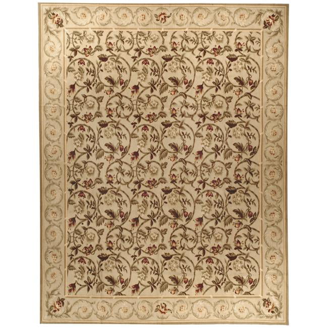 4 x 6 ft. Durham Flat Woven Area Rug - Beige & Green