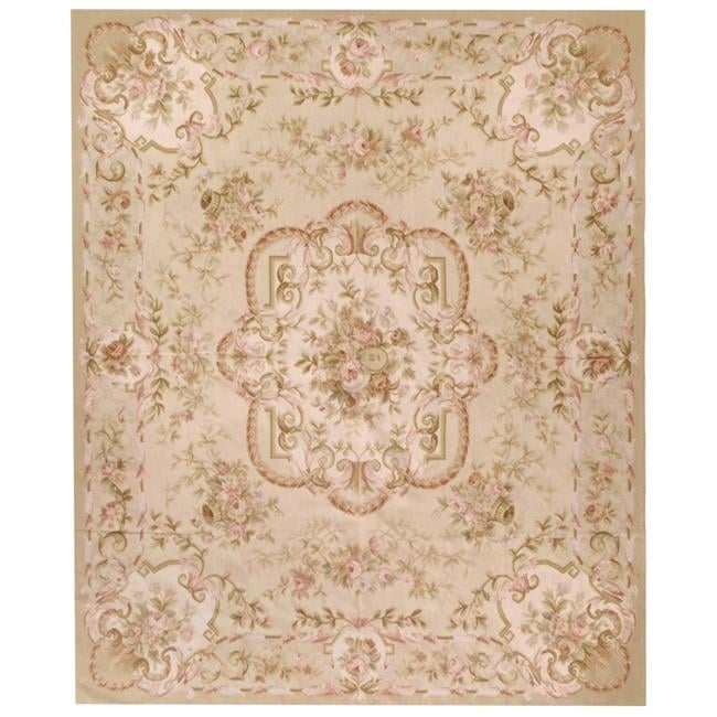 Laval Flat Woven Area Rug - Gold & Ivory - 4 x 6 ft.