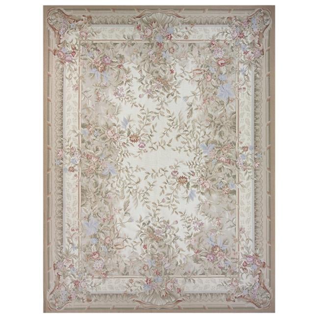4 x 6 ft. Marse Flat Woven Area Rug - Gold & Ivory