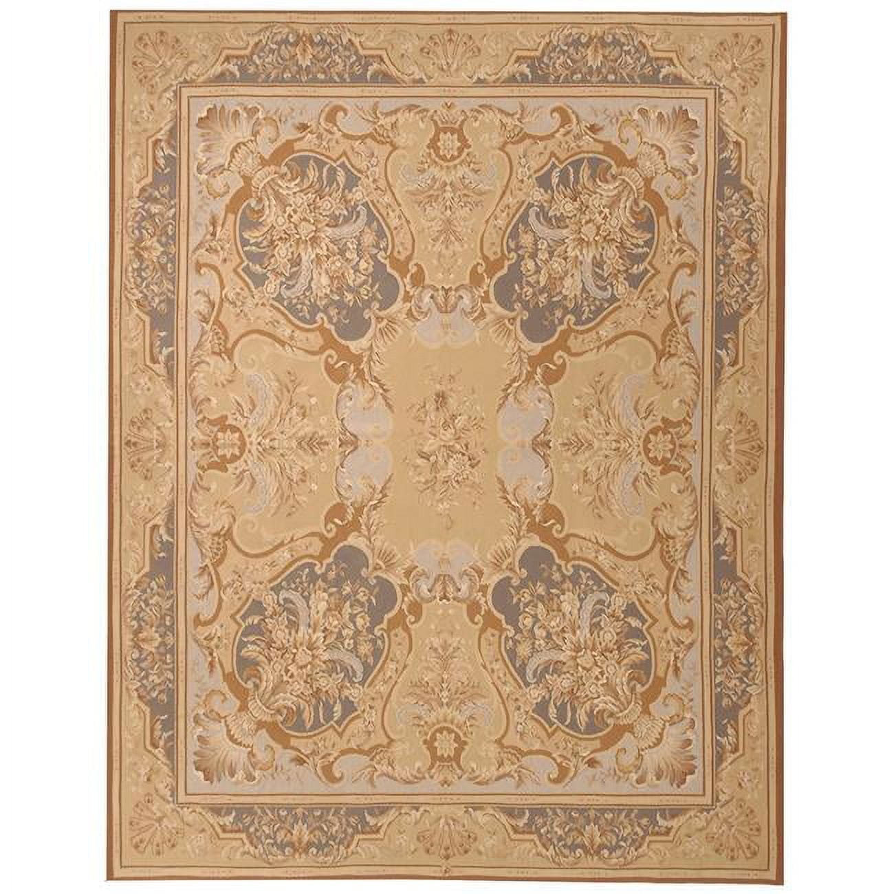 4 x 6 ft. Etien Flat Woven Area Rug - Ivory & Blue